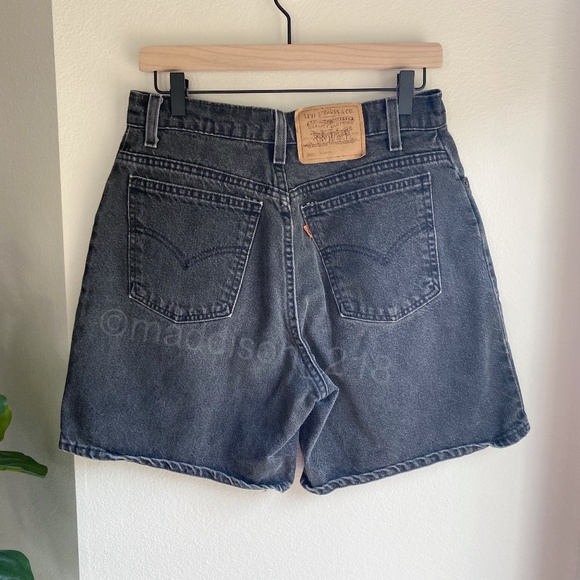 Vintage Levi’s ‘95 Relaxed Fit 951 Orange Tab Black Wash Denim USA 30” waist - Picture 1 of 11